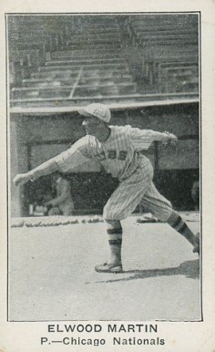 1922 American Caramel--Series of 120 ! RB Elwood Martin # Baseball Card