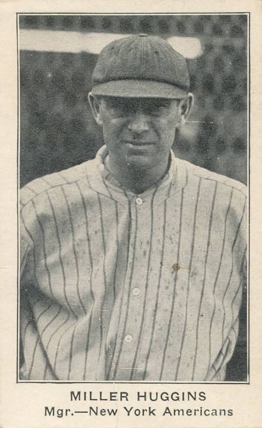 1922 American Caramel--Series of 120 Miller Huggins #55 Baseball Card