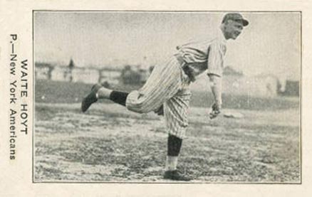 1922 American Caramel--Series of 120 ! RB Waite Hoyt # Baseball Card