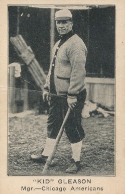 1922 American Caramel--Series of 120 ! RB "Kid" Gleason # Baseball Card