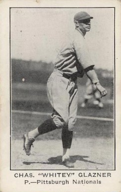 1922 American Caramel--Series of 120 ! RB Chas. "Whitey" Glazner # Baseball Card