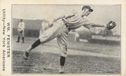 1922 American Caramel--Series of 120 ! RB Wm. Fewster # Baseball Card