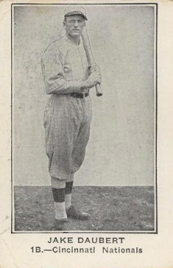 1922 American Caramel--Series of 120 ! RB Jake Daubert # Baseball Card