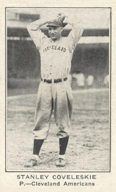 1922 American Caramel--Series of 120 ! RB Stanley Coveleskie # Baseball Card