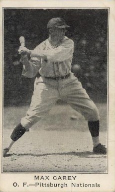 1922 American Caramel--Series of 120 ! RB Max Carey # Baseball Card