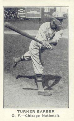 1922 American Caramel--Series of 120 ! RB Turner Barber # Baseball Card