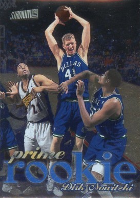 1998 Stadium Club Prime Rookie Dirk Nowitzki #P9 Basketball Card