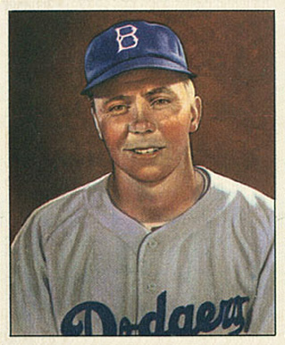 1950 Bowman Pee Wee Reese #21 Baseball Card