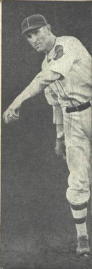 1933 Butter Cream Ed. Brandt # Baseball Card