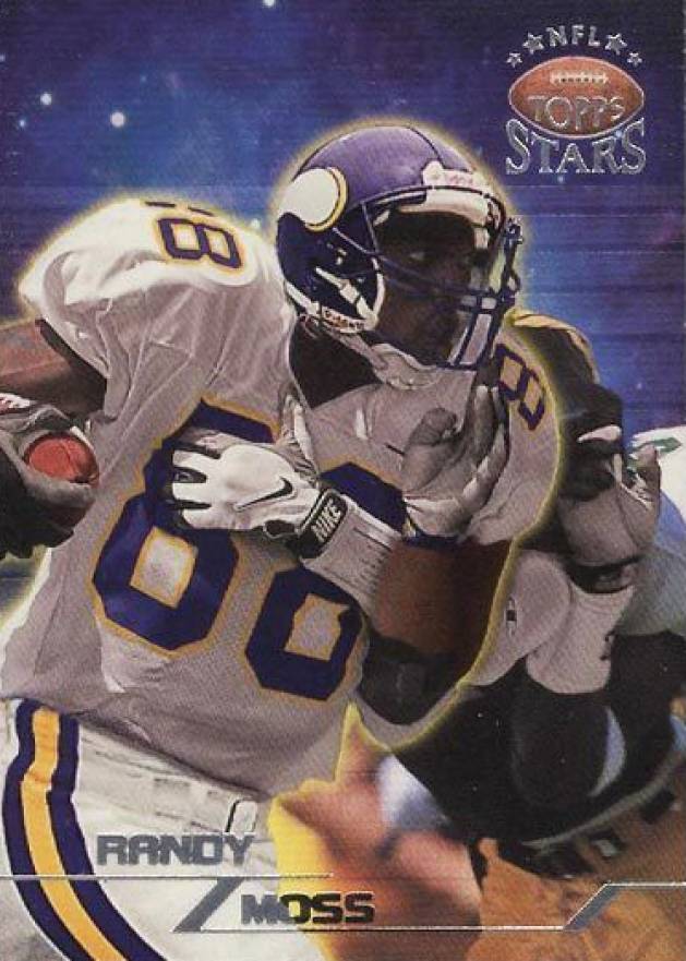 1998 Topps Stars Randy Moss #66 Football Card