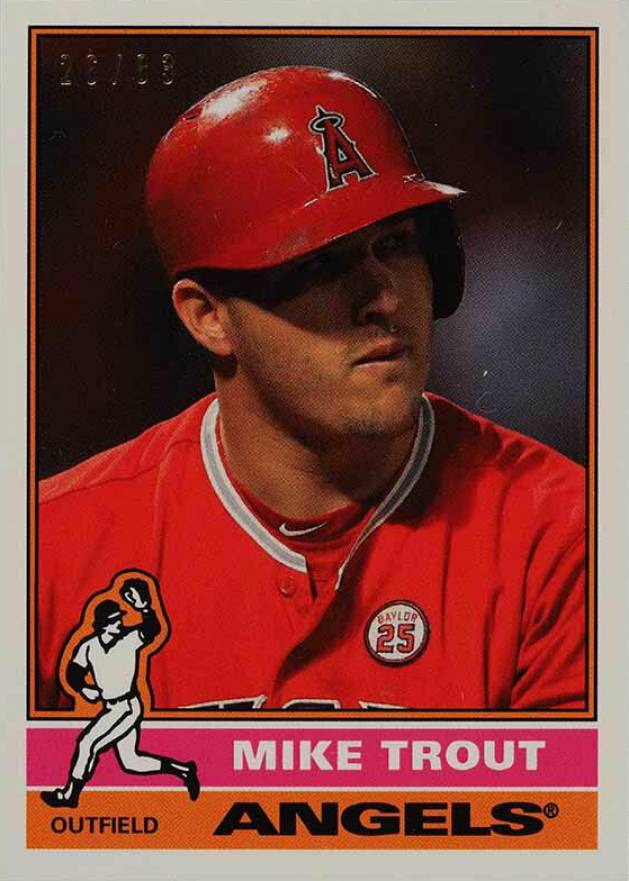 2019 Topps Transcendent VIP Party Mike Trout Through the Years Mike Trout #1976 Baseball Card