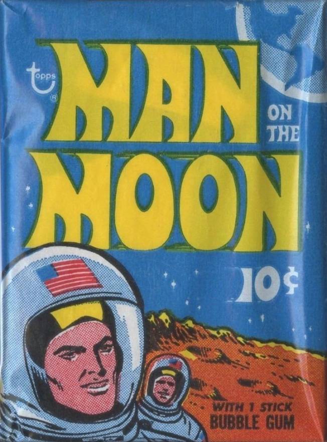 1969 Man on the Moon Wax Pack #WP Non-Sports Card