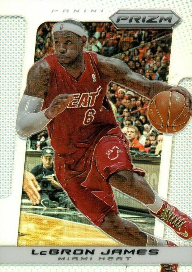 2013 Panini Prizm LeBron James #65 Basketball Card