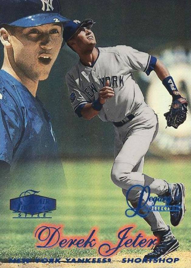 1998 Flair Showcase Legacy Collection Derek Jeter #14 Baseball Card