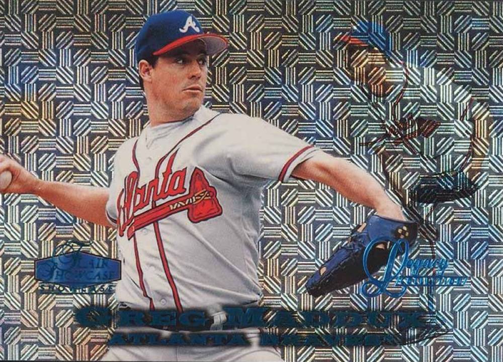 1998 Flair Showcase Legacy Collection Greg Maddux #13 Baseball Card