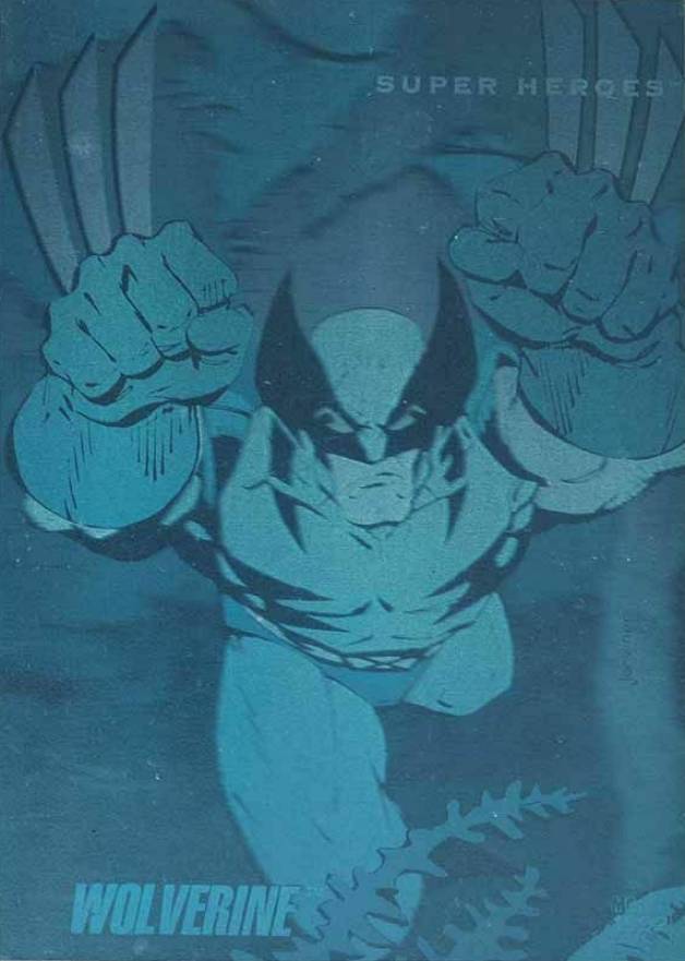 1992 Marvel Universe Hologram Wolverine #H-3 Non-Sports Card