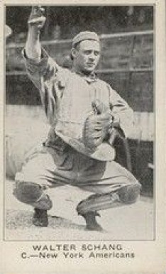 1921 American Caramel--Series of 80 Walter Schang # Baseball Card
