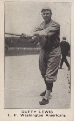 1921 American Caramel--Series of 80 Duffy Lewis # Baseball Card