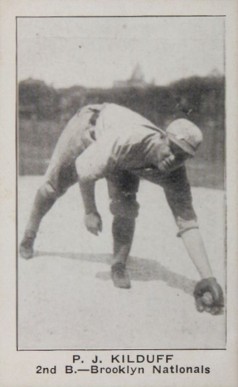 1921 American Caramel--Series of 80 P.J. Kilduff # Baseball Card