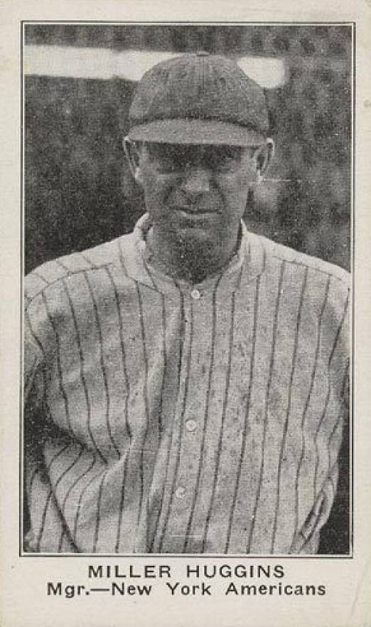 1921 American Caramel--Series of 80 Miller Huggins #50 Baseball Card