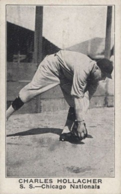 1921 American Caramel--Series of 80 Charles Hollacher # Baseball Card