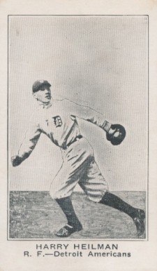 1921 American Caramel--Series of 80 Harry Heilman # Baseball Card
