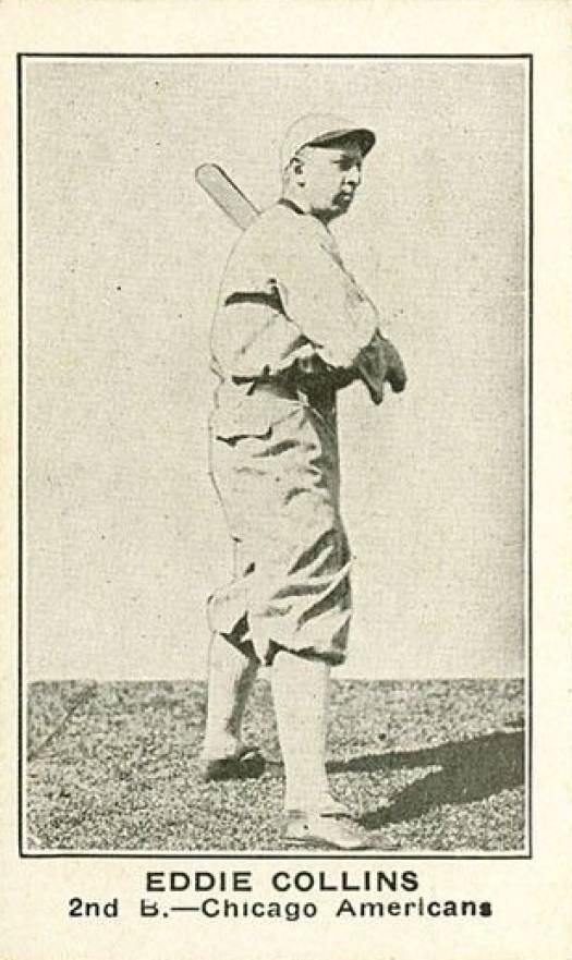 1921 American Caramel--Series of 80 Eddie Collins # Baseball Card