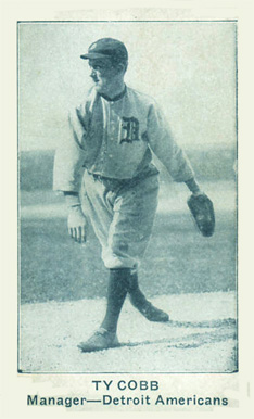 1921 American Caramel--Series of 80 Ty Cobb # Baseball Card