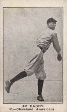 1921 American Caramel--Series of 80 Jim Bagby # Baseball Card