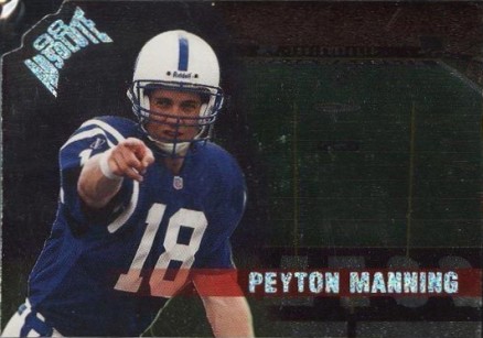 1998 Playoff Absolute Checklists Peyton Manning #12 Football Card