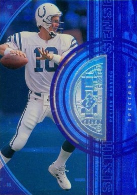 1998 SPx Finite Spectrum Peyton Manning #351 Football Card