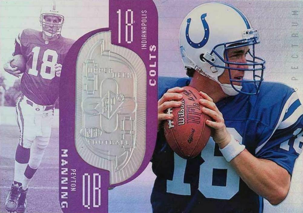 1998 SPx Finite Spectrum Peyton Manning #181 Football Card