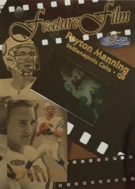 1998 Flair Showcase Feature Film  Peyton Manning #9 Football Card