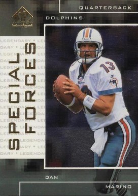 1998 SP Authentic Special Forces Dan Marino #S24 Football Card