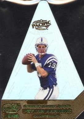1998 Pacific Cramer's Choice Peyton Manning #5 Football Card