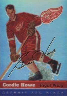 1998 O-Pee-Chee Chrome Blast From The Past Gordie Howe #7 Hockey Card