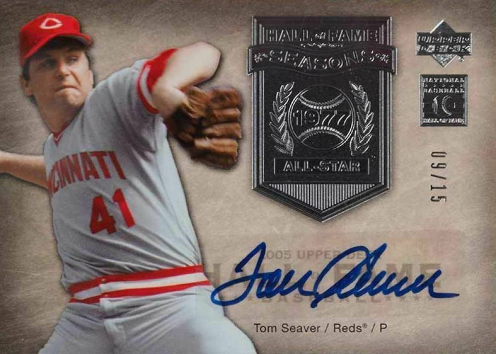 2005 Upper Deck Hall of Fame Seasons Tom Seaver #HFSTS2 Baseball Card