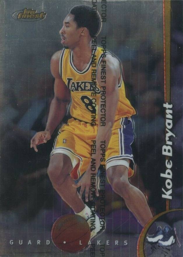 1998 Finest Oversized Kobe Bryant #10 Basketball Card