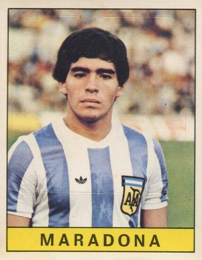 1979 Panini Calciatori Diego Maradona #312 Soccer Card
