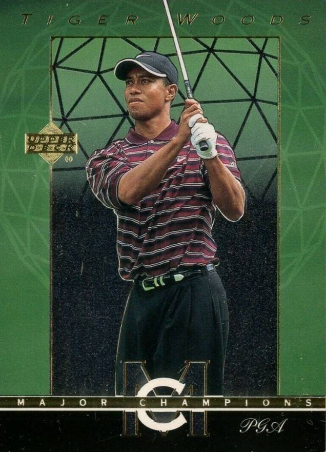 2003 Upper Deck Major Champions Tiger Woods #MC-35 Golf Card