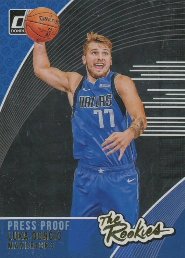 2018 Donruss The Rookies Luka Doncic #3 Basketball Card