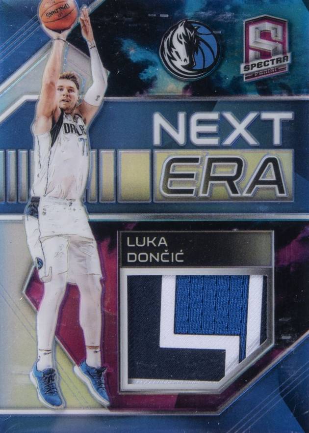 2018 Panini Spectra Next ERA Relic Luka Doncic #LDC Basketball Card