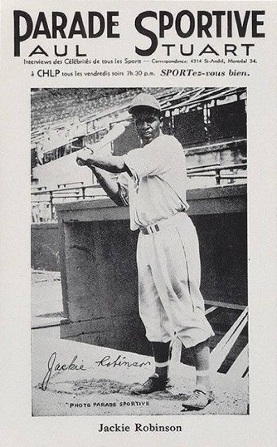 1946 Parade Sportive Jackie Robinson # Baseball Card