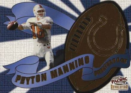 1998 Pacific Revolution Primetime Performers Peyton Manning #10 Football Card