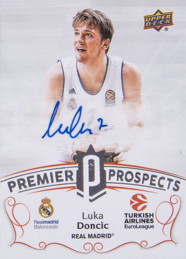2017 Upper Deck Euroleague Premiere Prospects Luka Doncic #PP-LD Basketball Card