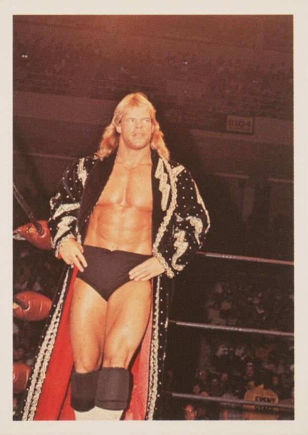 1988 Wonderama NWA Wrestling Superstars Lex Luger #126 Other Sports Card