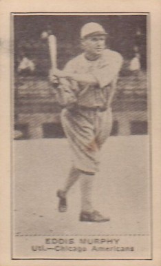 1922 American Caramel--Series of 80 Eddie Murphy # Baseball Card