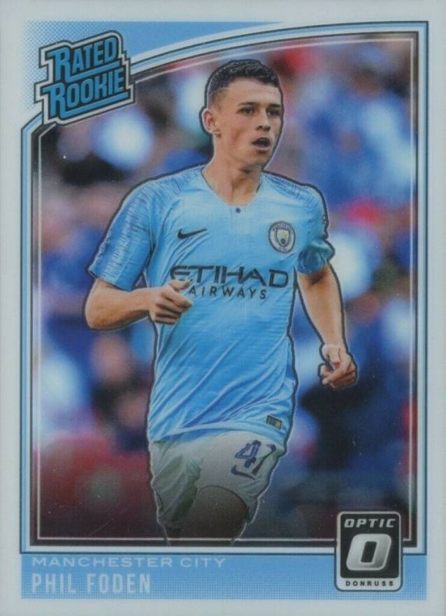 2018 Panini Donruss Phil Foden #179 Boxing & Other Card