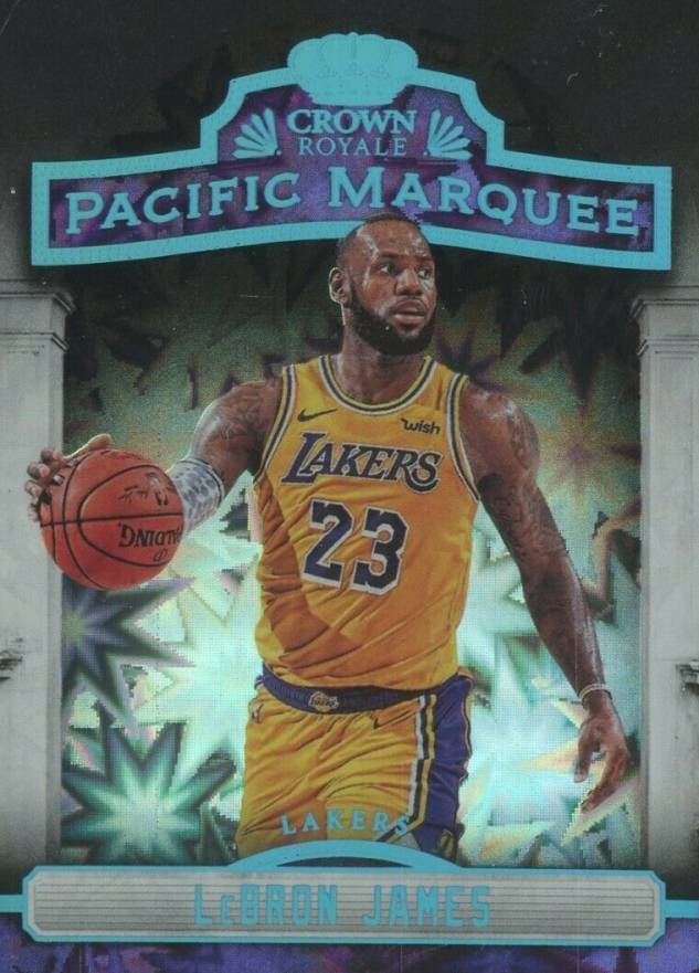 2018 Panini Crown Royale Pacific Marquee LeBron James #24 Basketball Card