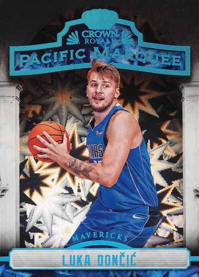 2018 Panini Crown Royale Pacific Marquee Luka Doncic #39 Basketball Card
